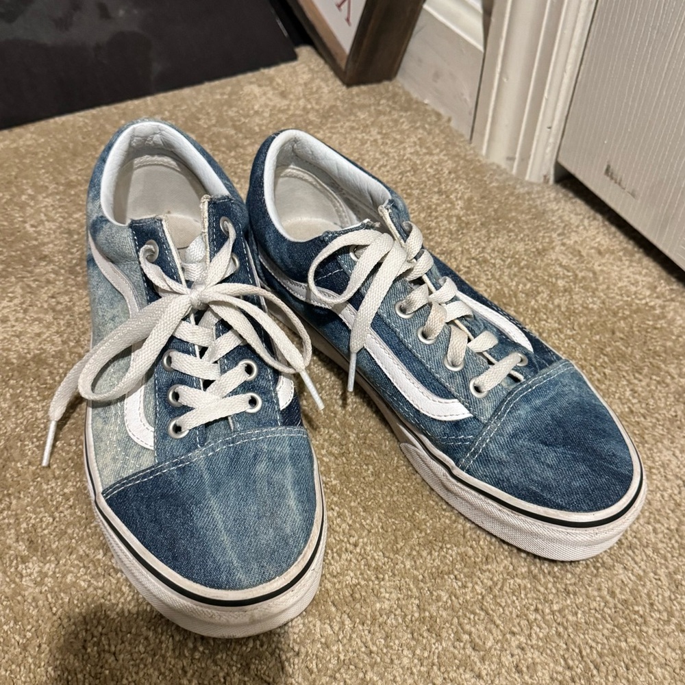 Vans denim size 7